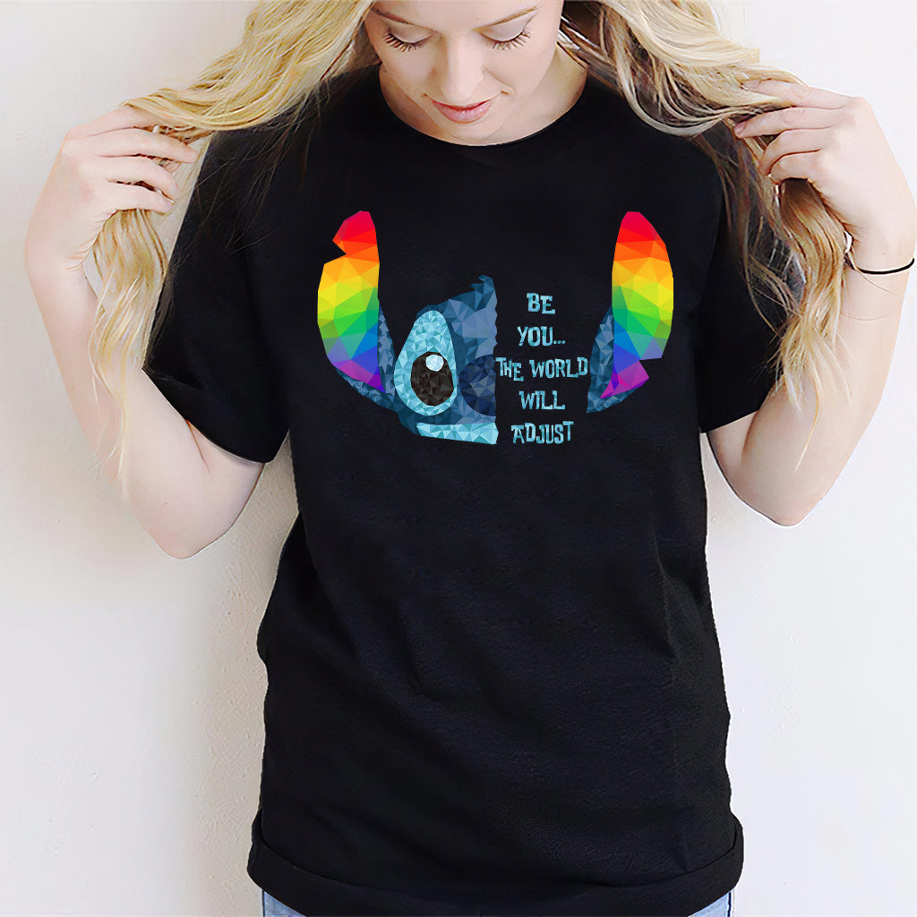 Be You The World Will Adjust - LGBT Support T-shirt and Hoodie