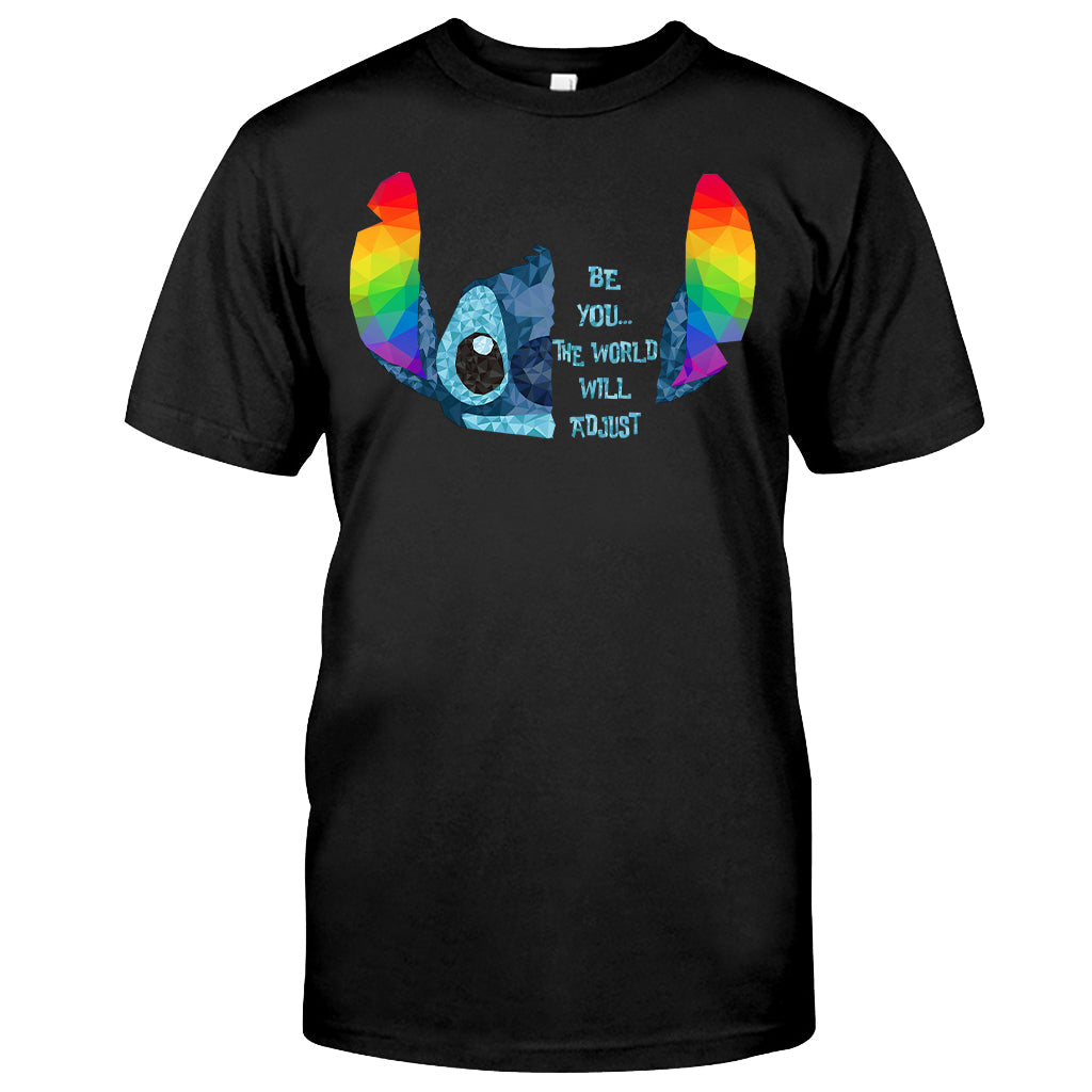 Be You The World Will Adjust - LGBT Support T-shirt and Hoodie