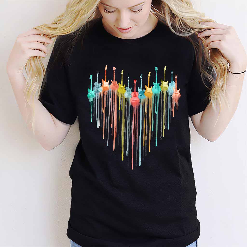 Guitar T-shirt And Hoodie 082021