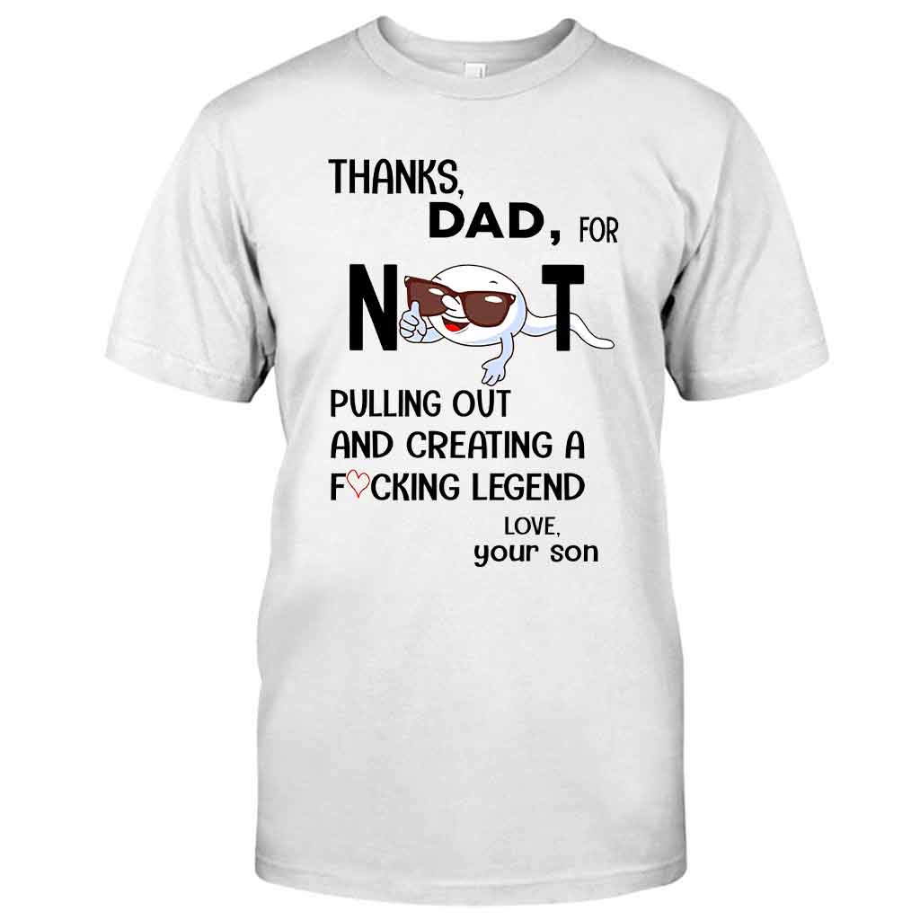 Thanks Dad - Father T-shirt And Hoodie 082021