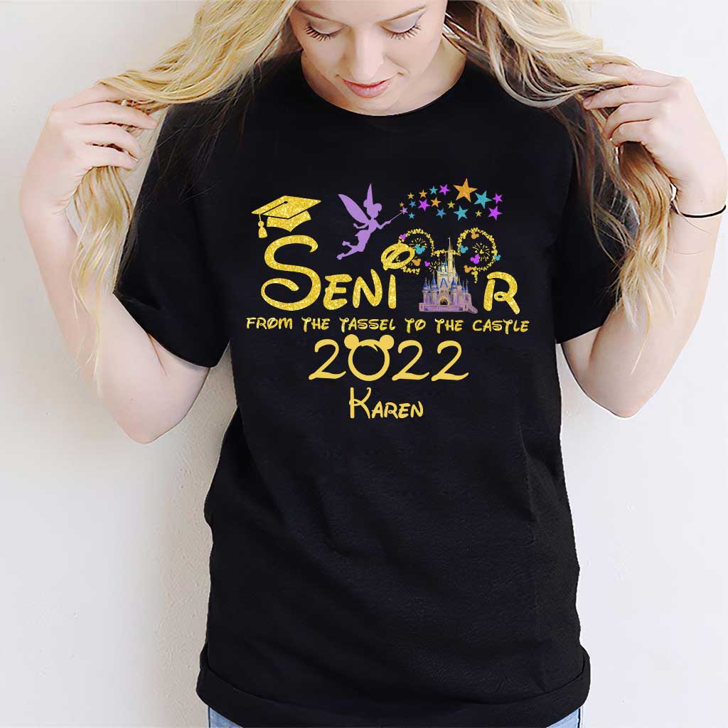 From The Tassel To The Castle - Personalized Graduation T-shirt and Hoodie