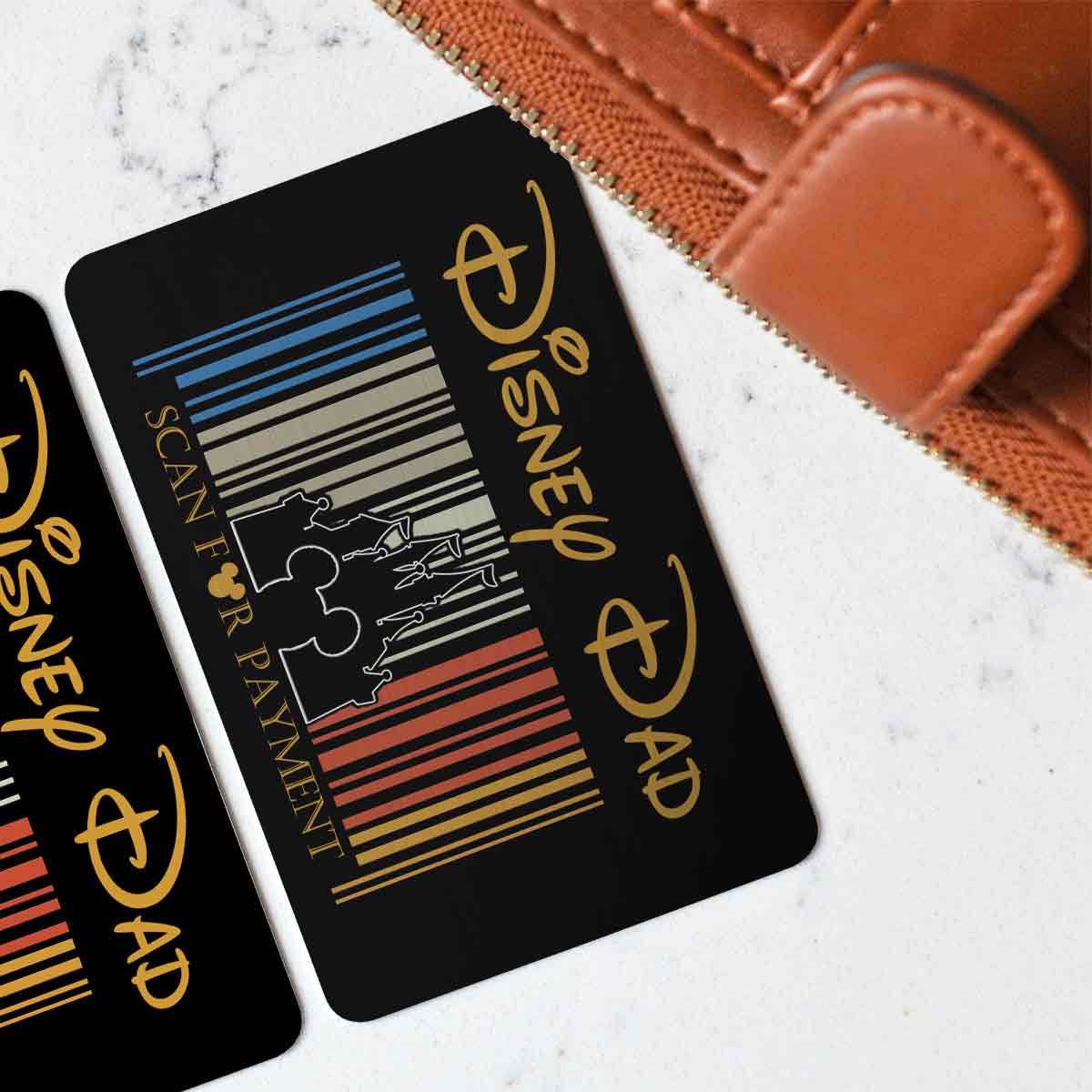 Scan For Payment - Personalized Father Wallet Insert Card