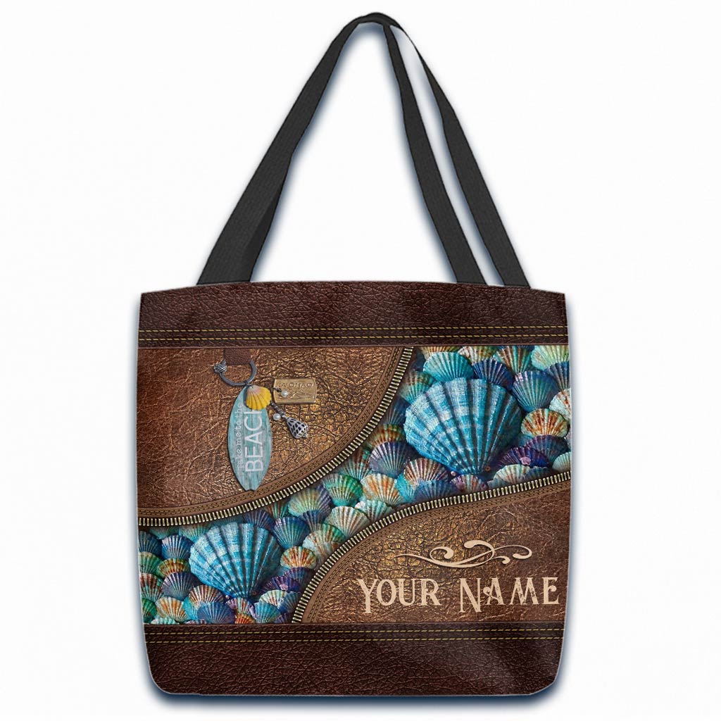 Salty Lil Beach - Sea Lover Personalized Tote Bag