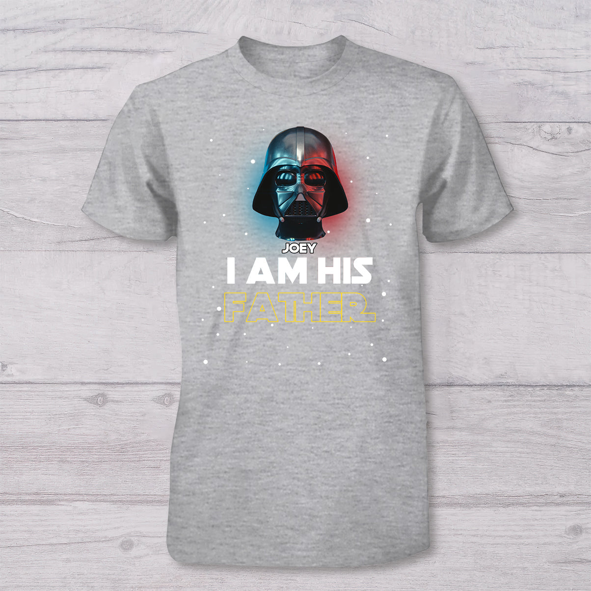 I Am Your Father - Personalized The Force T-shirt And Baby Onesie