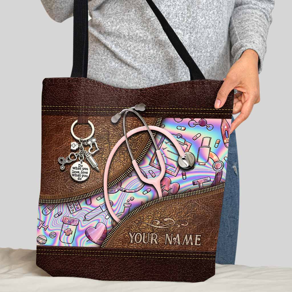 Nurse Personalized Tote Bag abtest