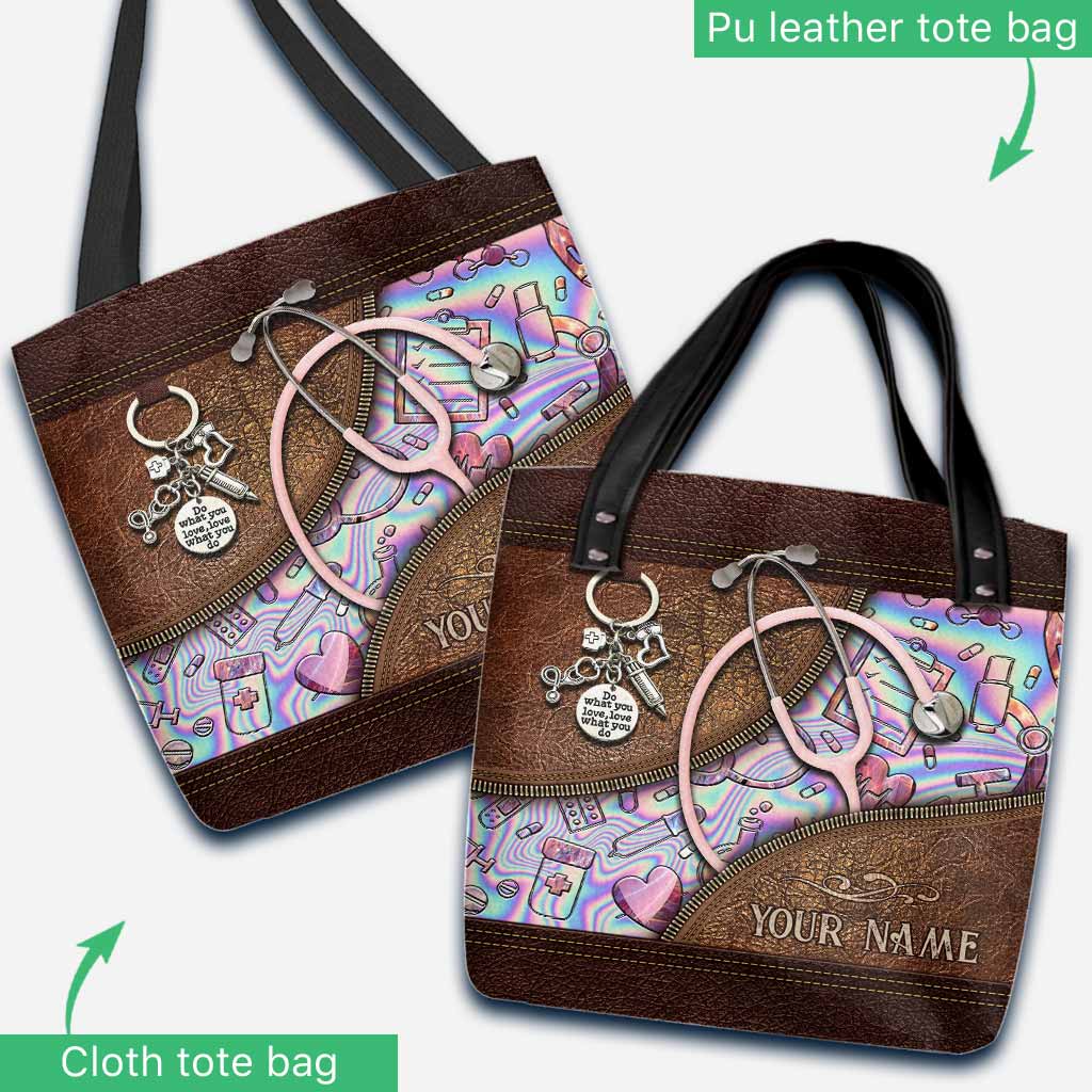 Nurse Personalized Tote Bag abtest