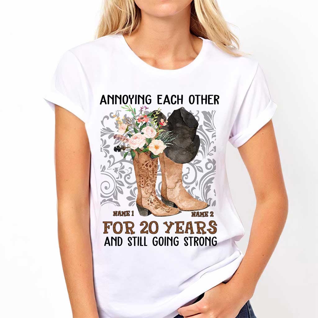 Annoying Each Other - Personalized Country Girl T-shirt and Hoodie
