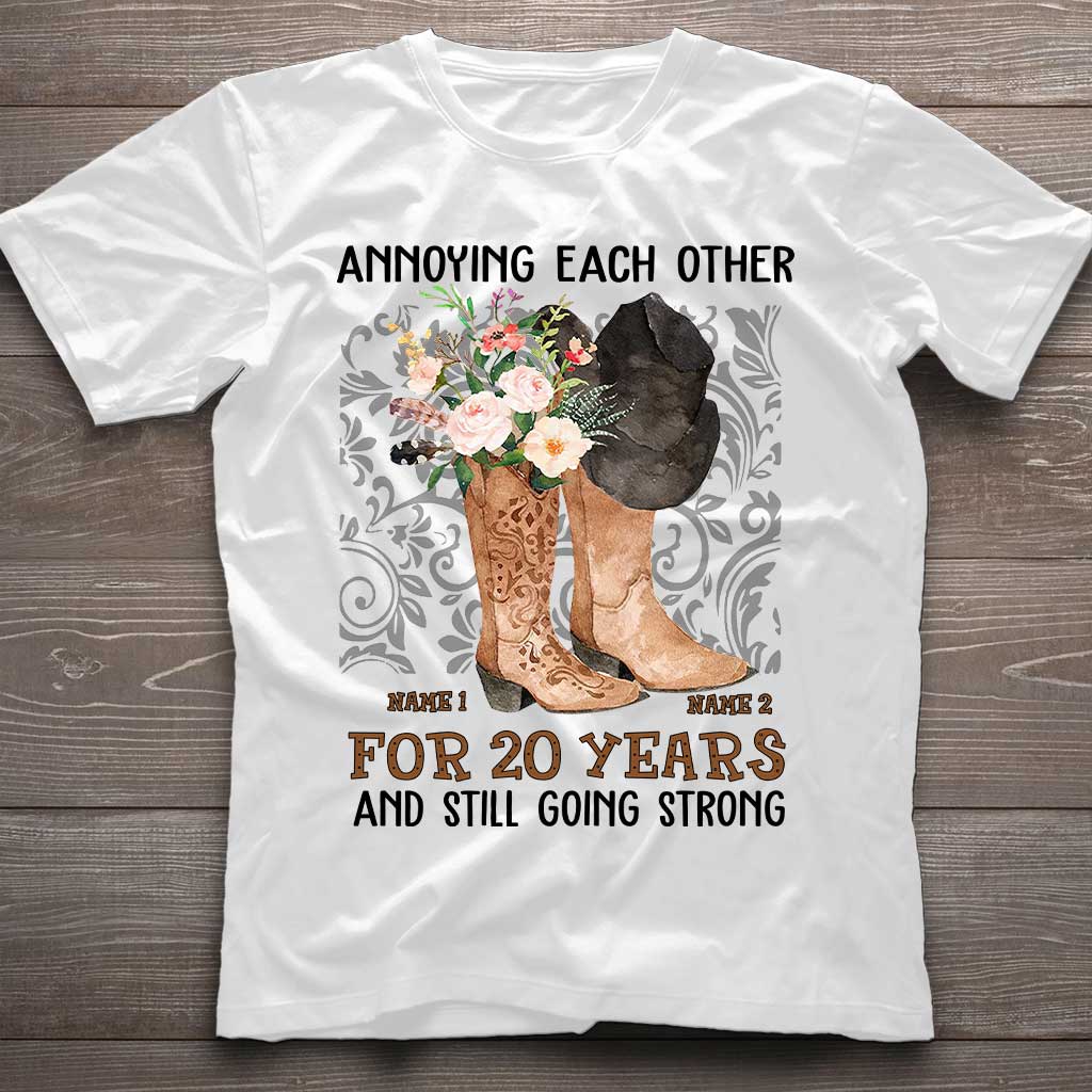 Annoying Each Other - Personalized Country Girl T-shirt and Hoodie