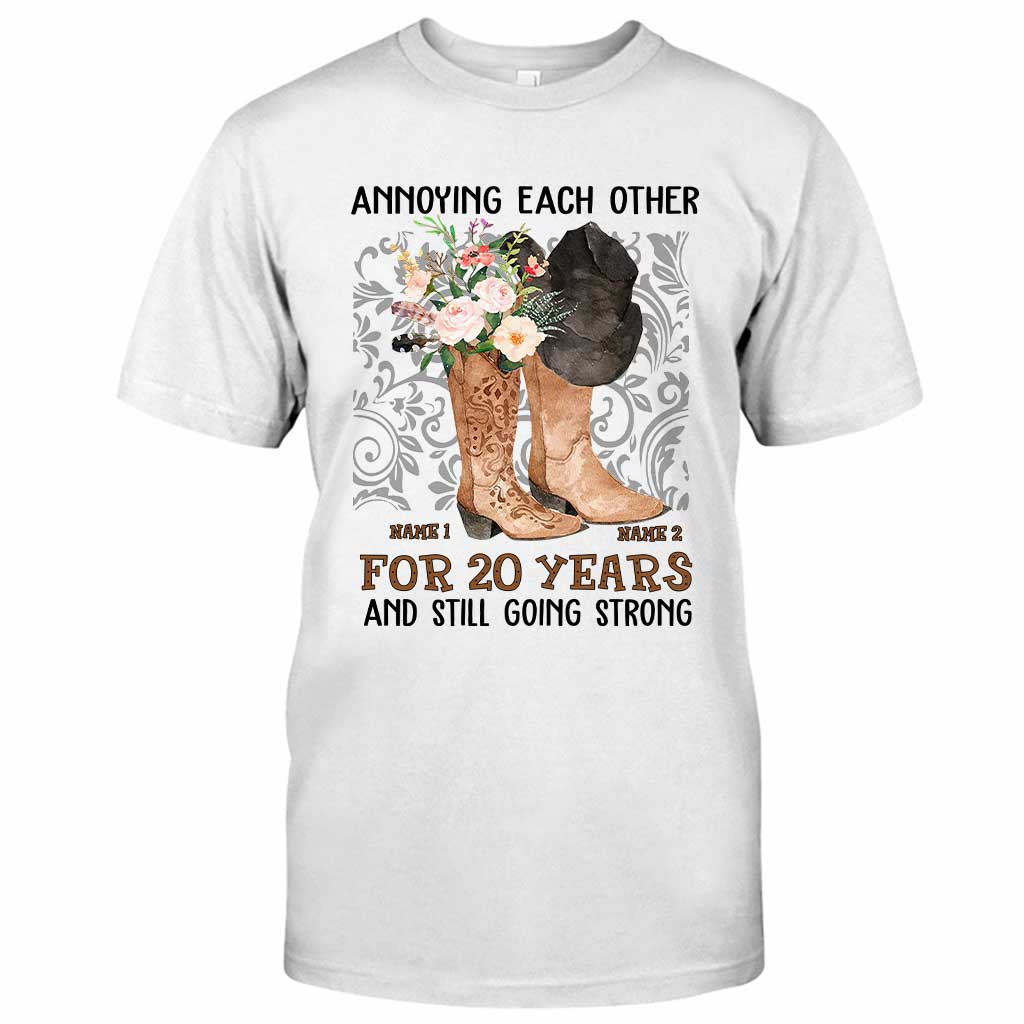 Annoying Each Other - Personalized Country Girl T-shirt and Hoodie