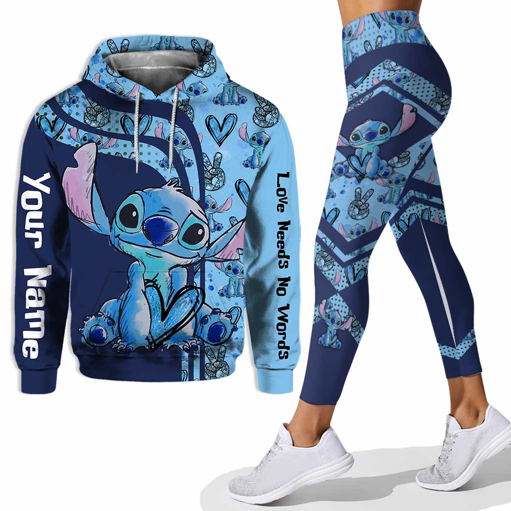 Peace Love Be You - Personalized Autism Awareness Hoodie and Leggings