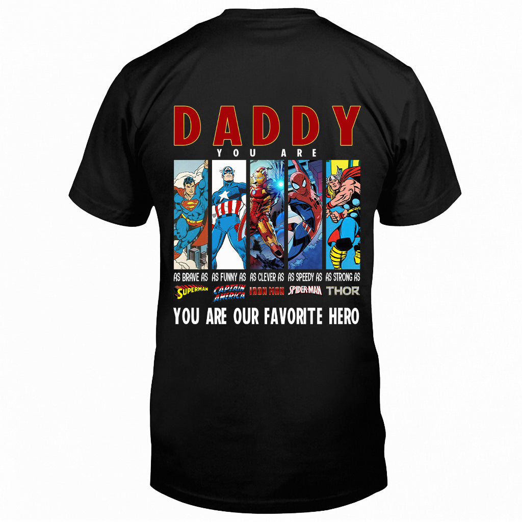 Super Daddy - Personalized Father T-shirt and Hoodie
