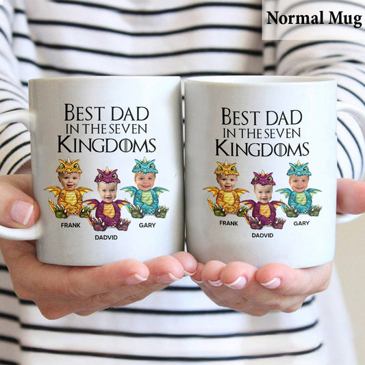 Best Dad In The Seven Kingdoms - Personalized Thrones Game Mug