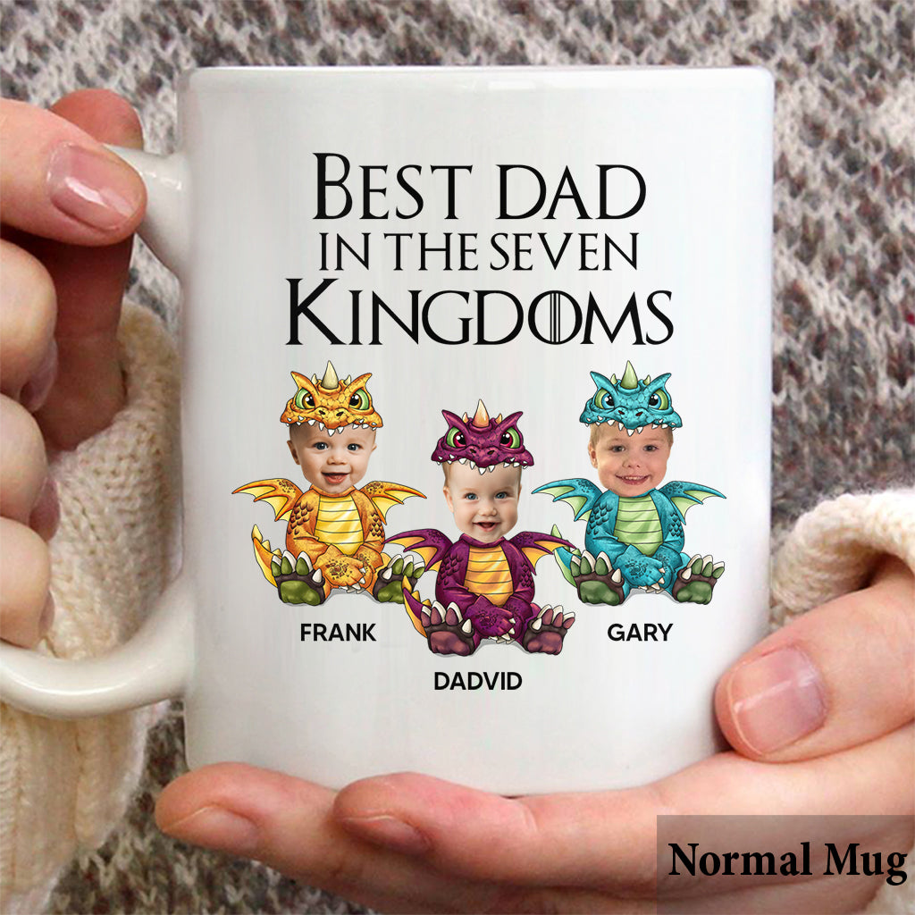 Best Dad In The Seven Kingdoms - Personalized Thrones Game Mug