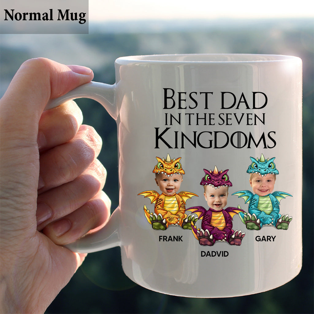 Best Dad In The Seven Kingdoms - Personalized Thrones Game Mug