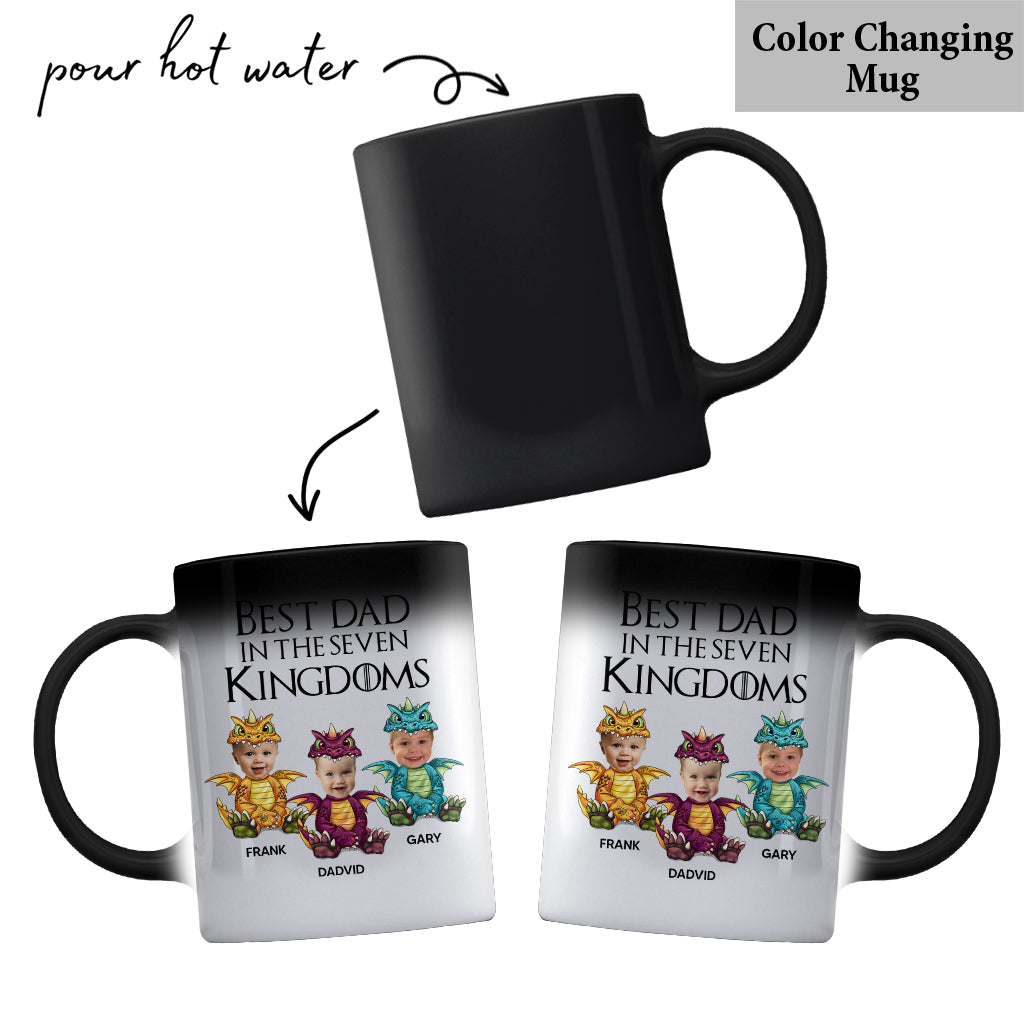 Best Dad In The Seven Kingdoms - Personalized Thrones Game Mug