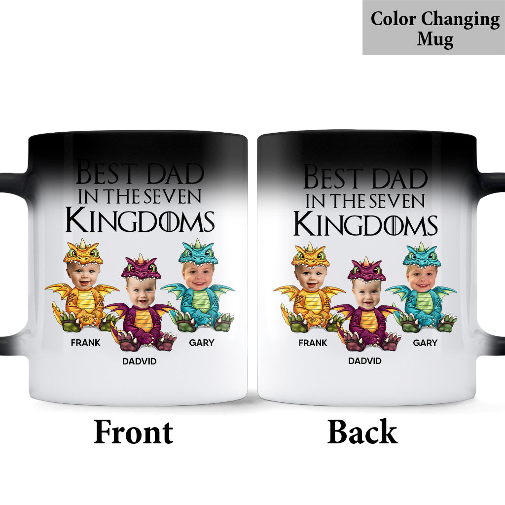 Best Dad In The Seven Kingdoms - Personalized Thrones Game Mug