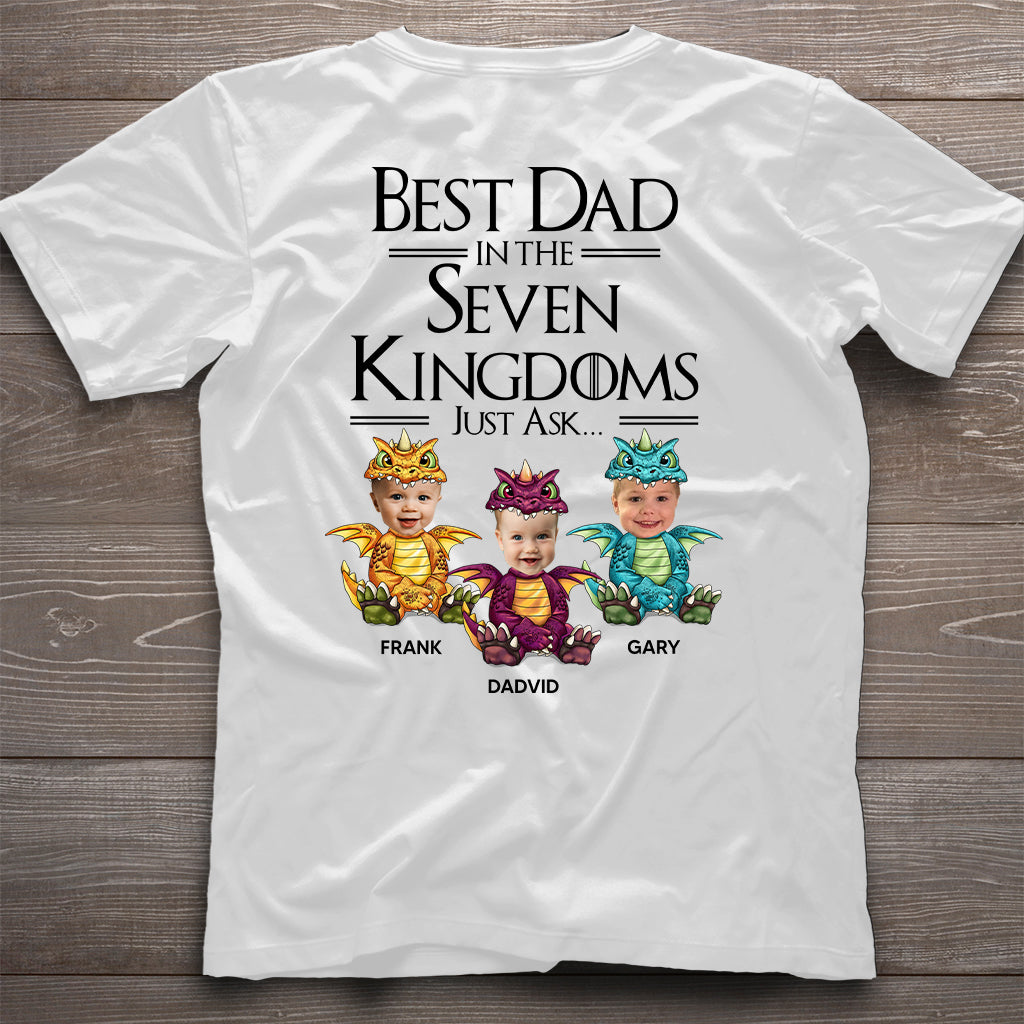 Best Dad In The Seven Kingdoms - Personalized Thrones Game T-shirt and Hoodie