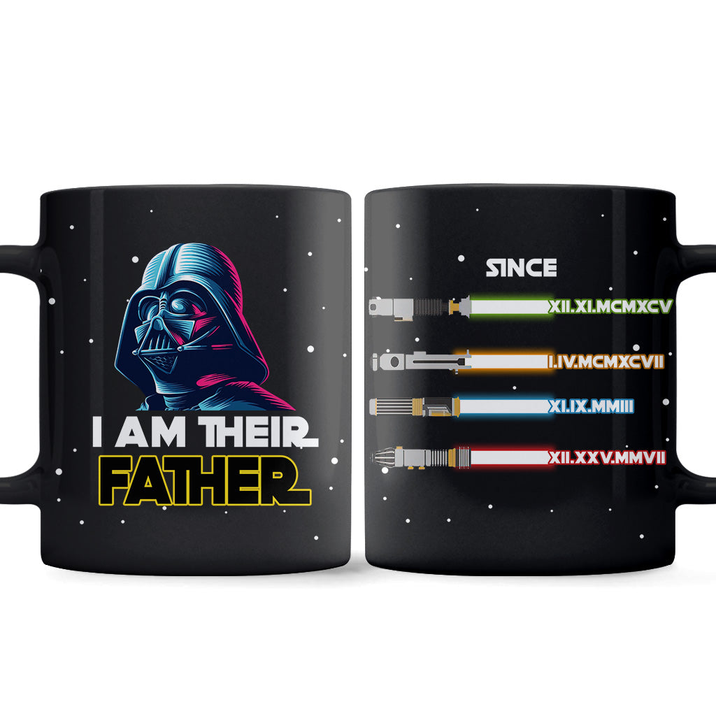I Am Their Father - Personalized The Force Mug