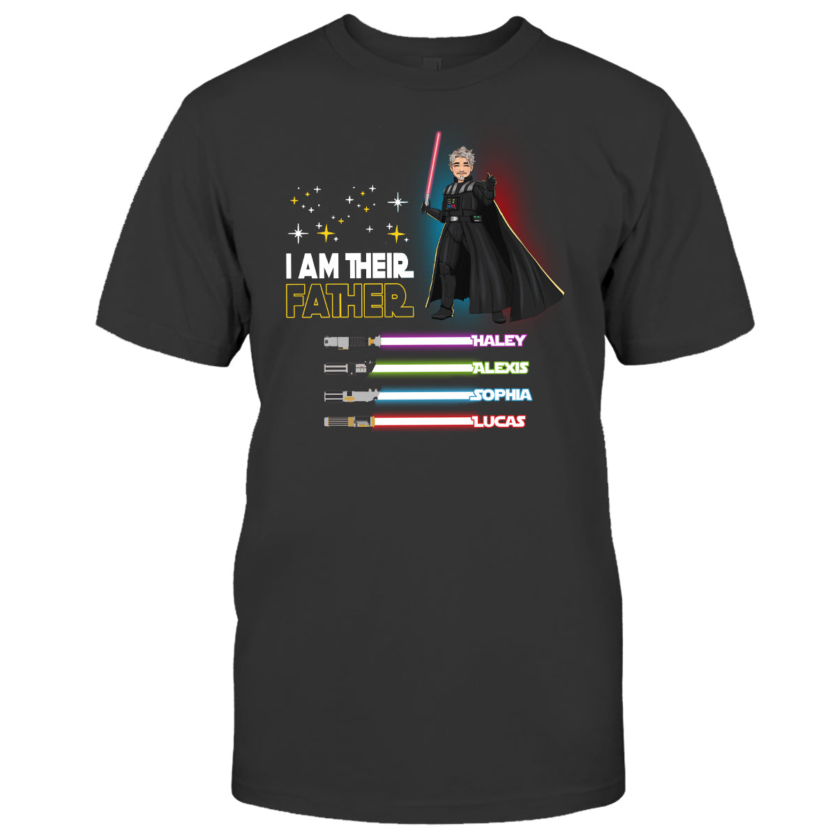 I'm Their Father - Personalized Father T-shirt and Hoodie