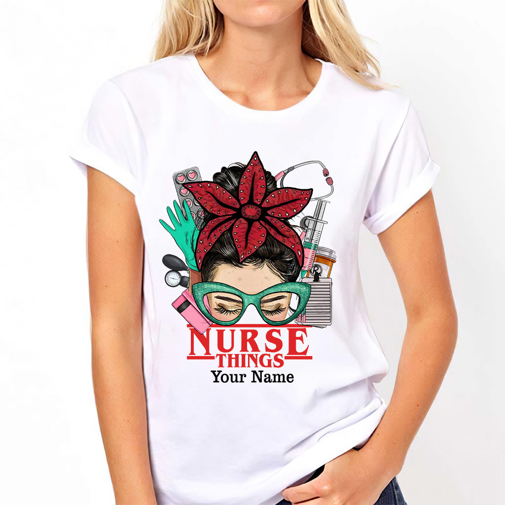 Nurse Things - Personalized Stranger Things T-shirt and Hoodie
