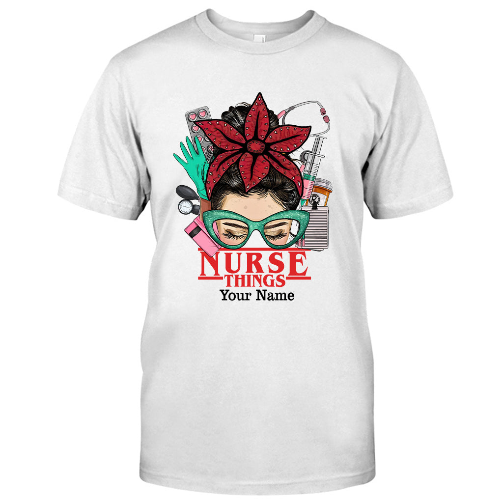 Nurse Things - Personalized Stranger Things T-shirt and Hoodie