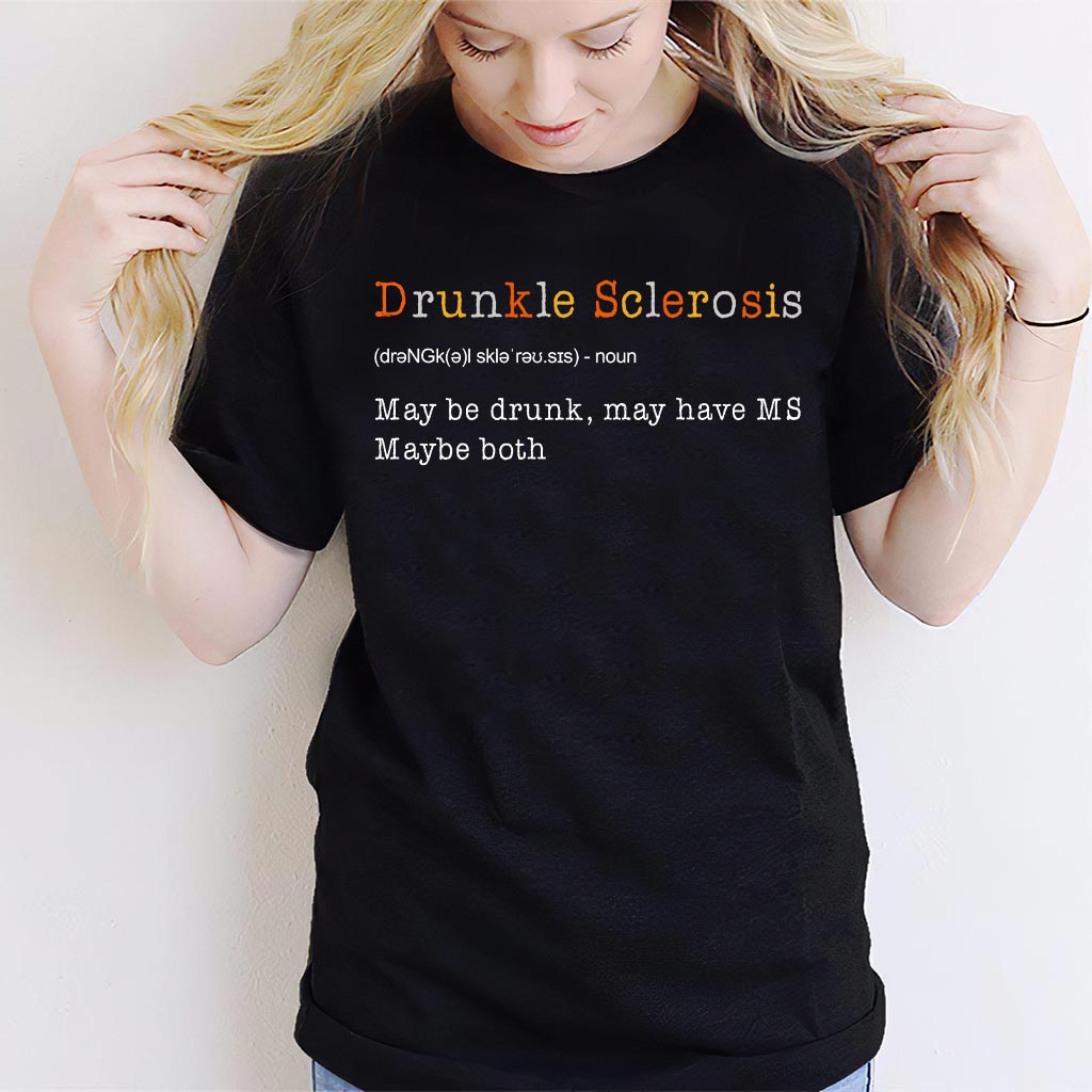 Drunkle Sclerosis - Multiple Sclerosis Awareness T-shirt And Hoodie 092021
