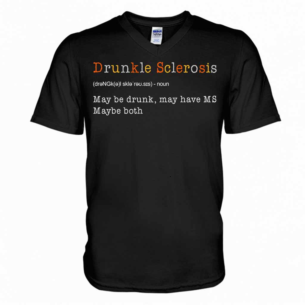 Drunkle Sclerosis - Multiple Sclerosis Awareness T-shirt And Hoodie 092021