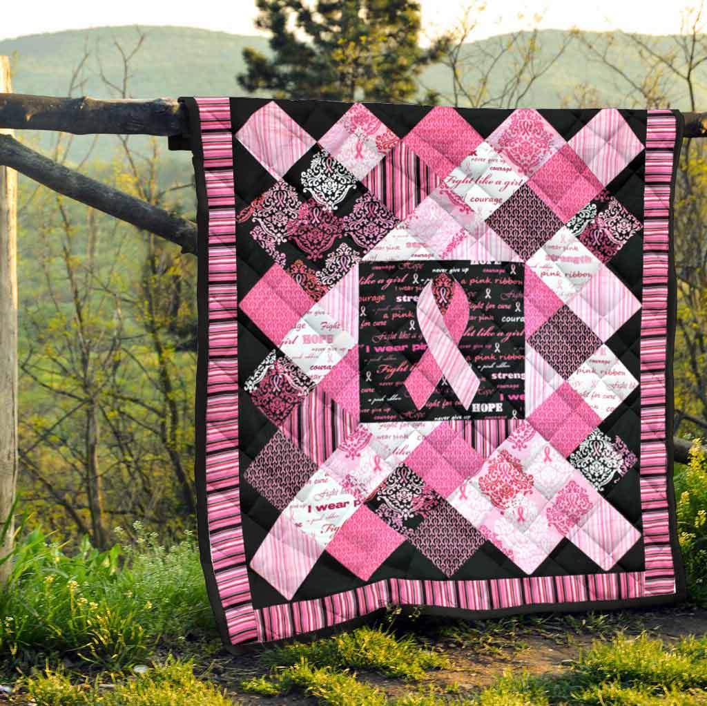 Pink Warrior - Breast Cancer Awareness Quilt