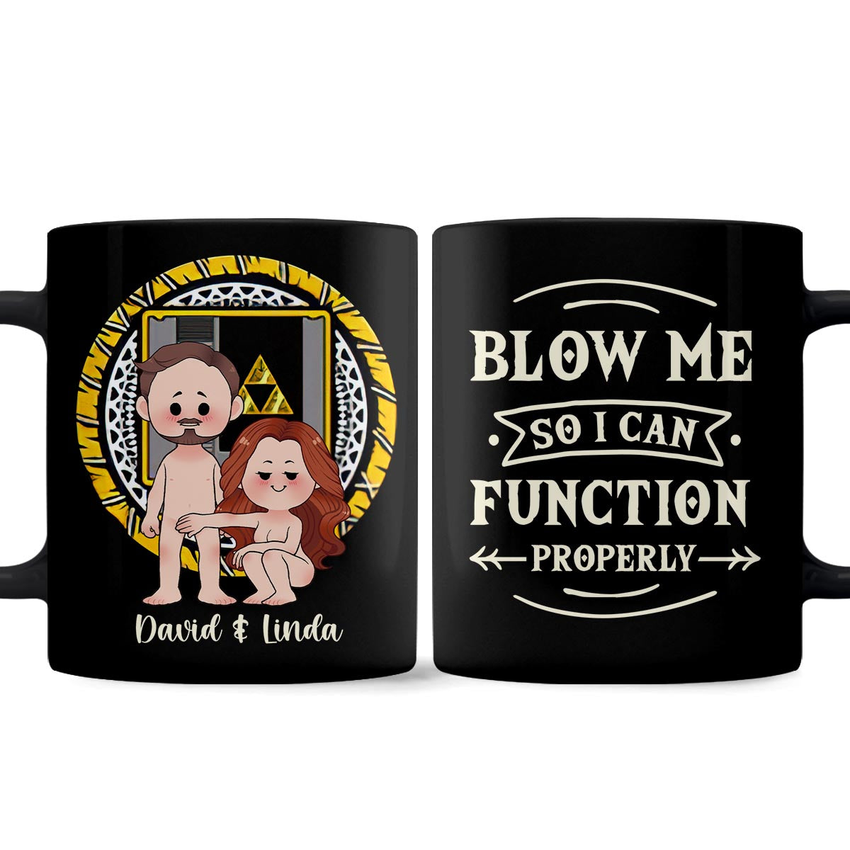 Blow Me So I Can - Personalized The Hero's Legend Mug