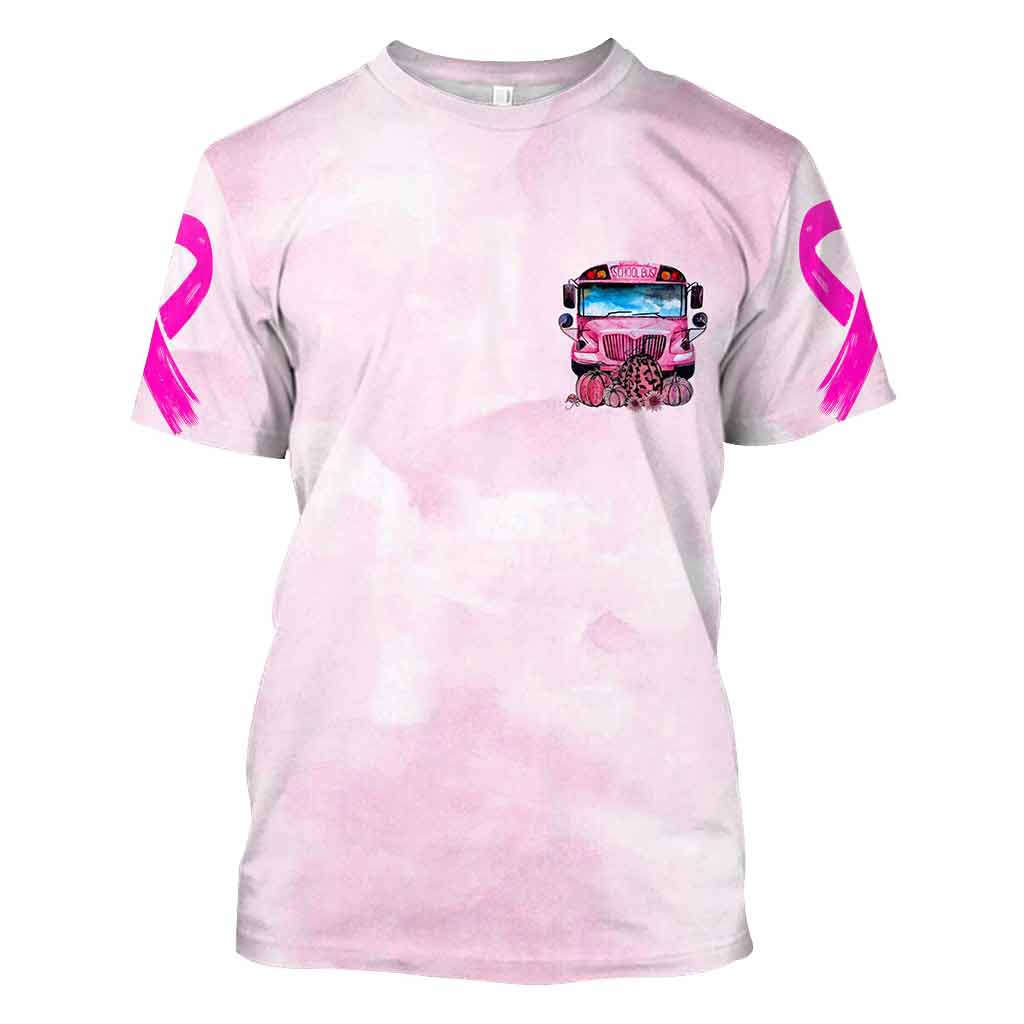 In October We Wear Pink - Breast Cancer Awareness All Over T-shirt and Hoodie 092021