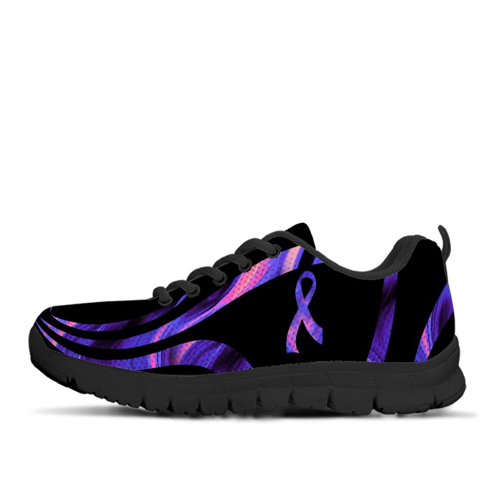 Pain Warrior - Fibromyalgia Awareness Sneakers