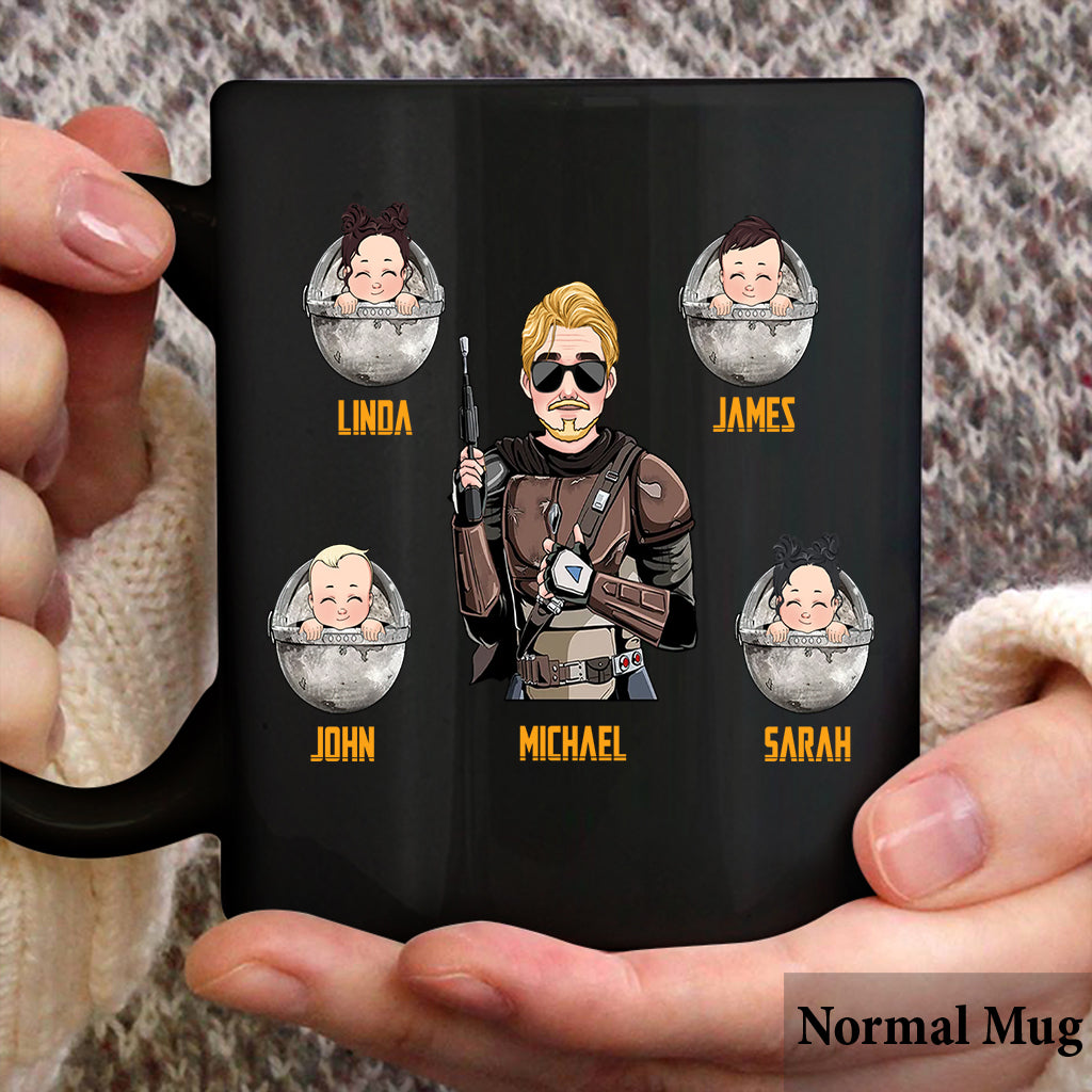 Being A Dad Is An Honor - Personalized The Force Mug