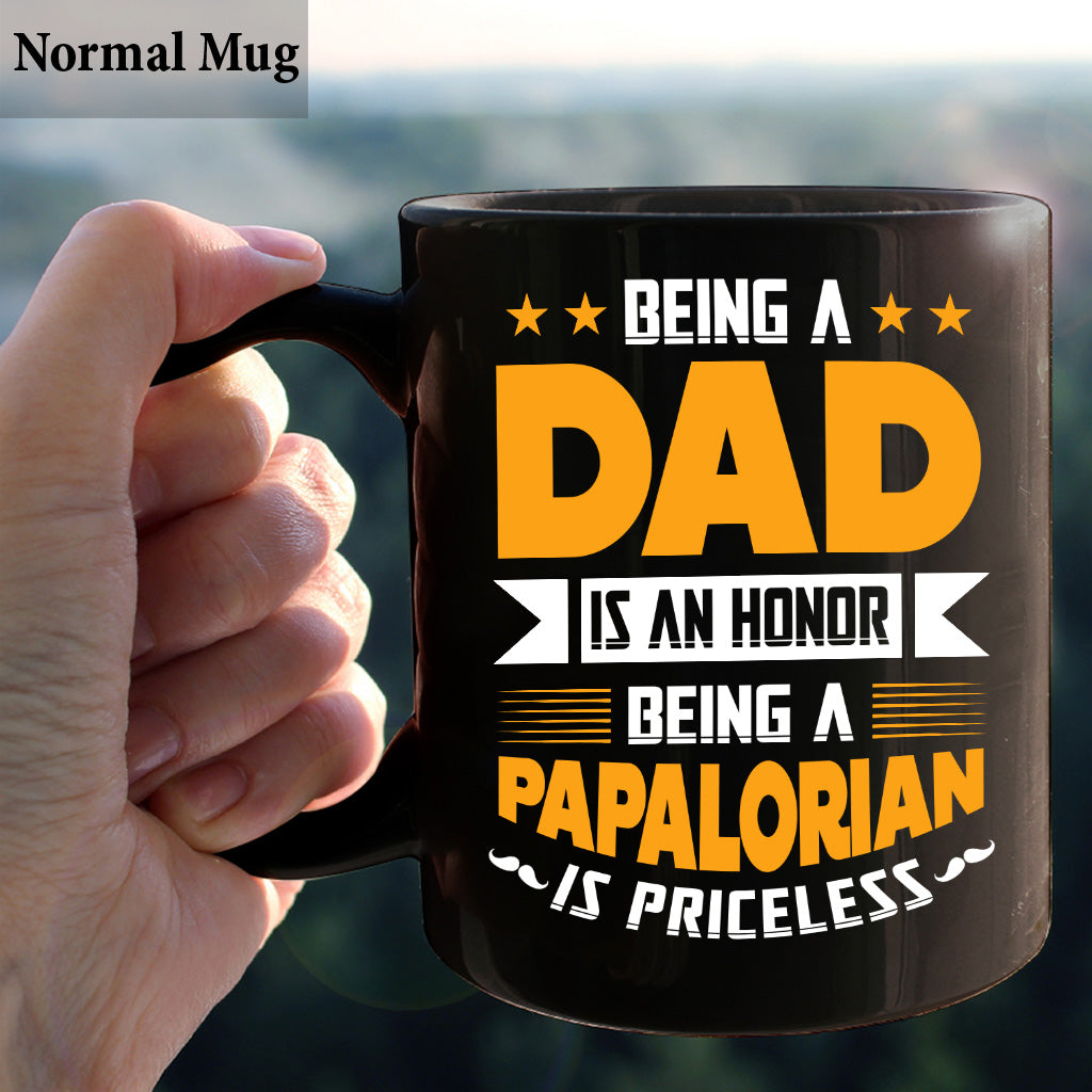 Being A Dad Is An Honor - Personalized The Force Mug