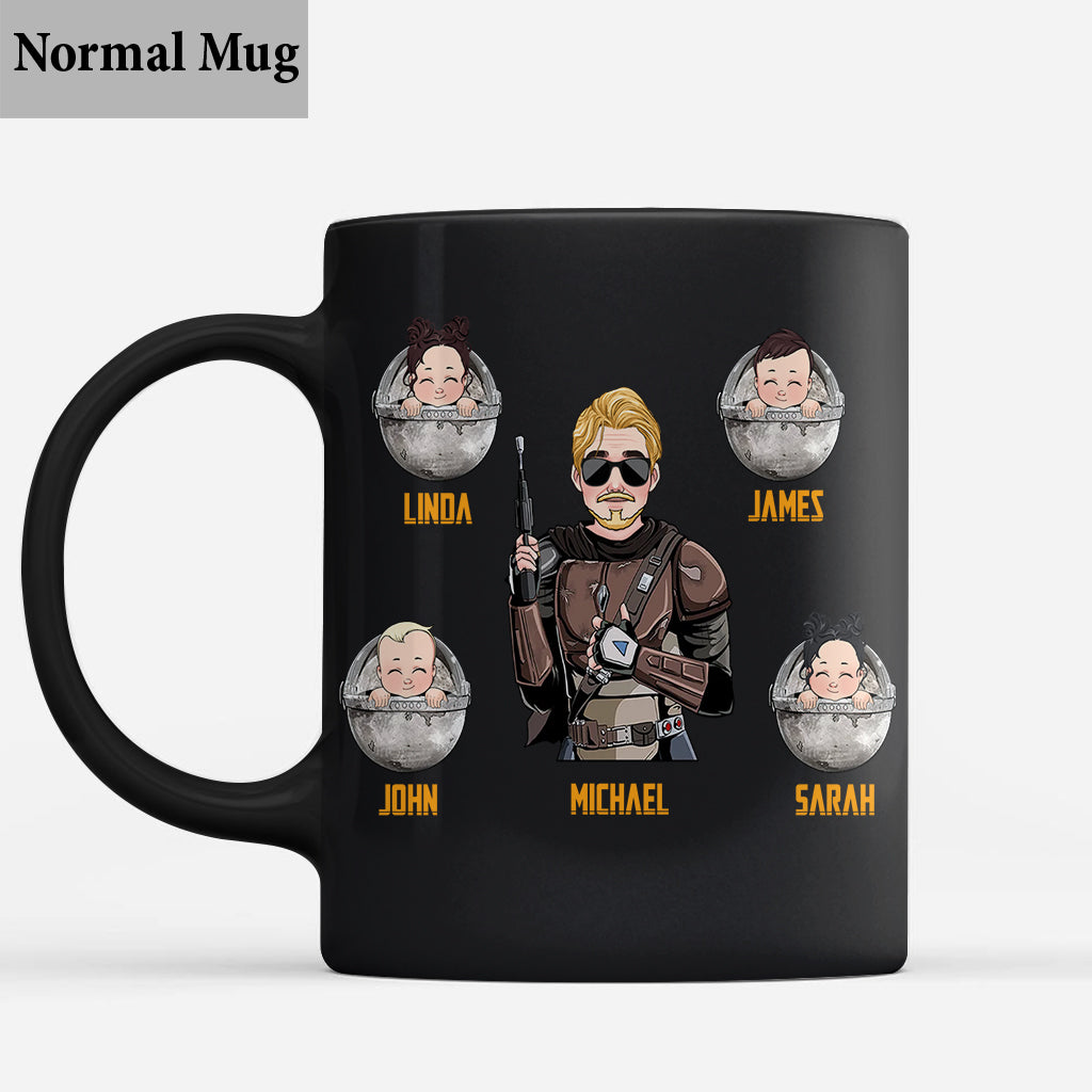 Being A Dad Is An Honor - Personalized The Force Mug