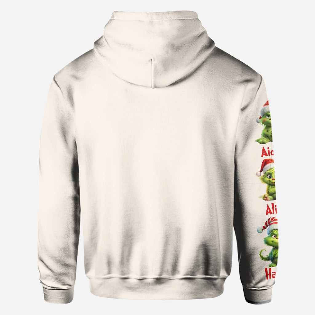 You Are A Mean One - Personalized Grandma All Over Shirt