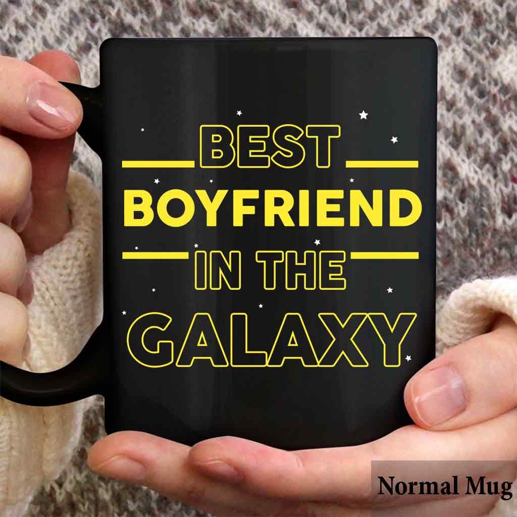 Best Boyfriend Husband In The Galaxy - Personalized The Force Mug