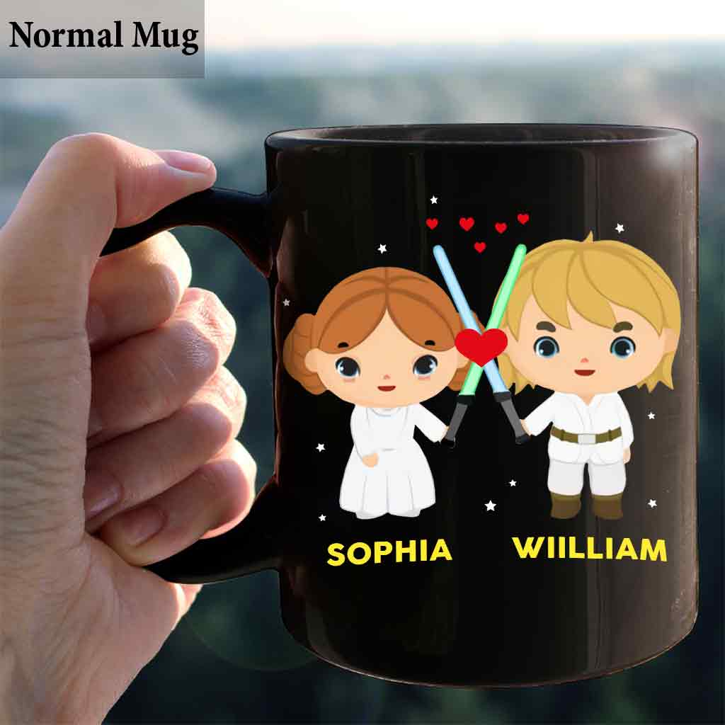 Best Boyfriend Husband In The Galaxy - Personalized The Force Mug