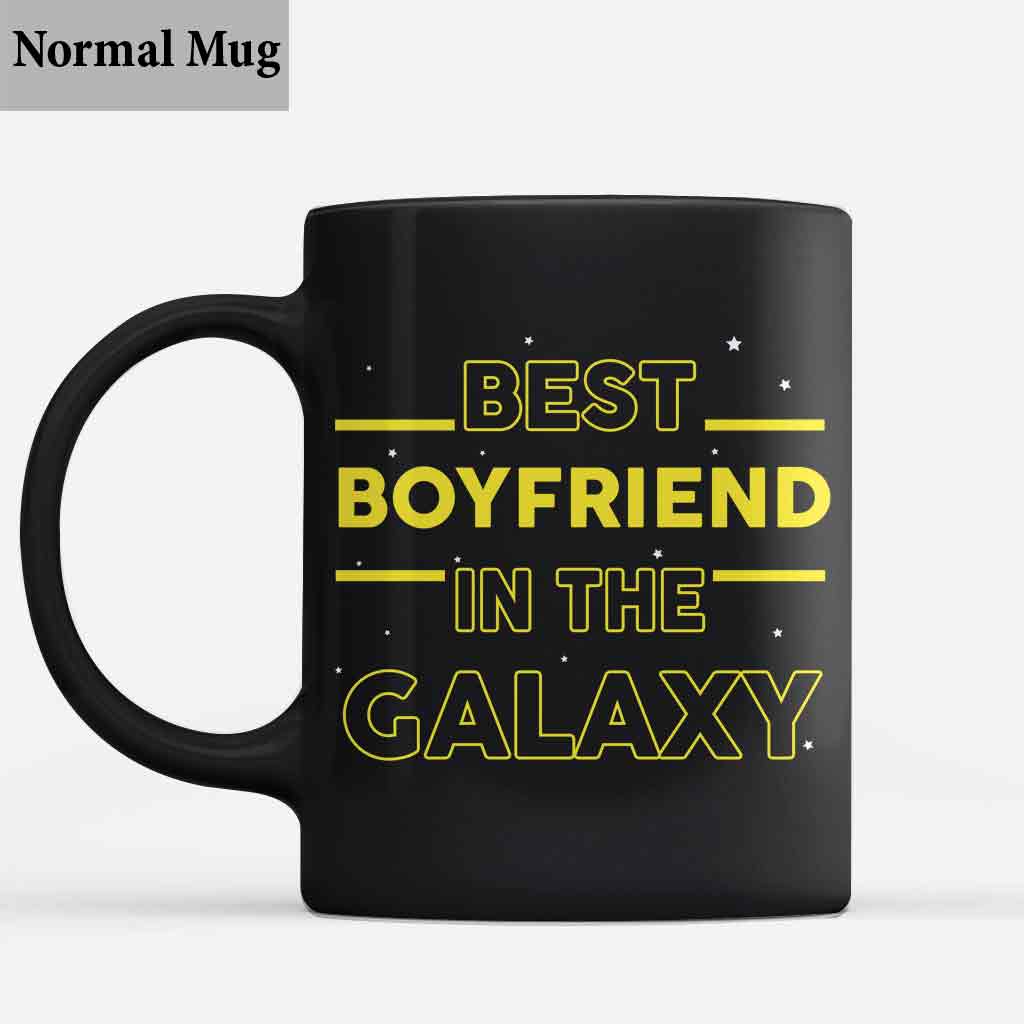 Best Boyfriend Husband In The Galaxy - Personalized The Force Mug