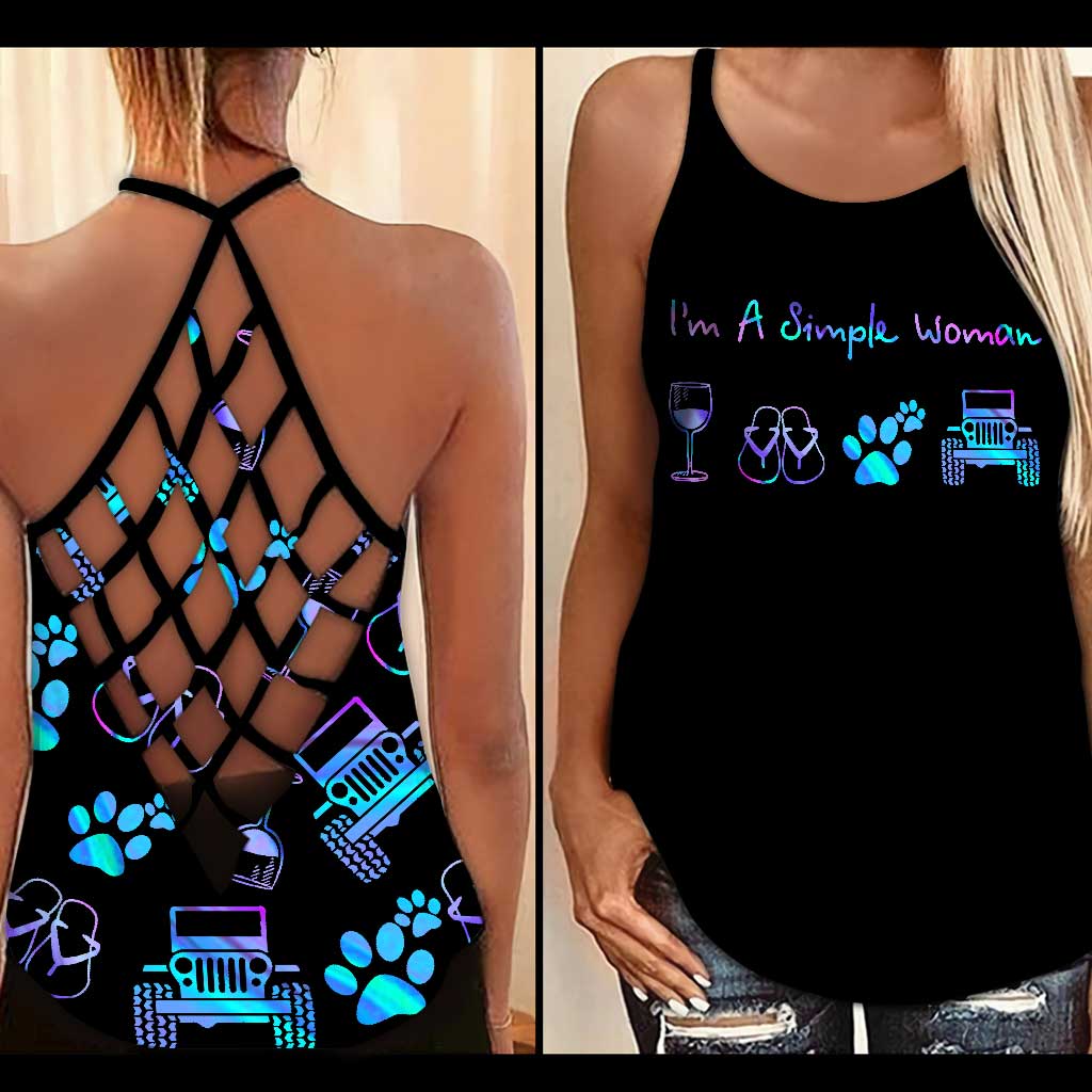 I'm A Simple Woman - Car Cross Tank Top