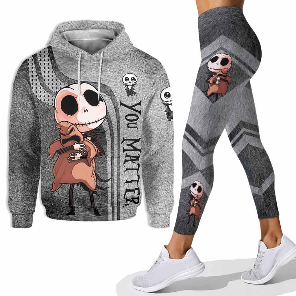 You Matter - Personalized Suicide Prevention Hoodie And Leggings