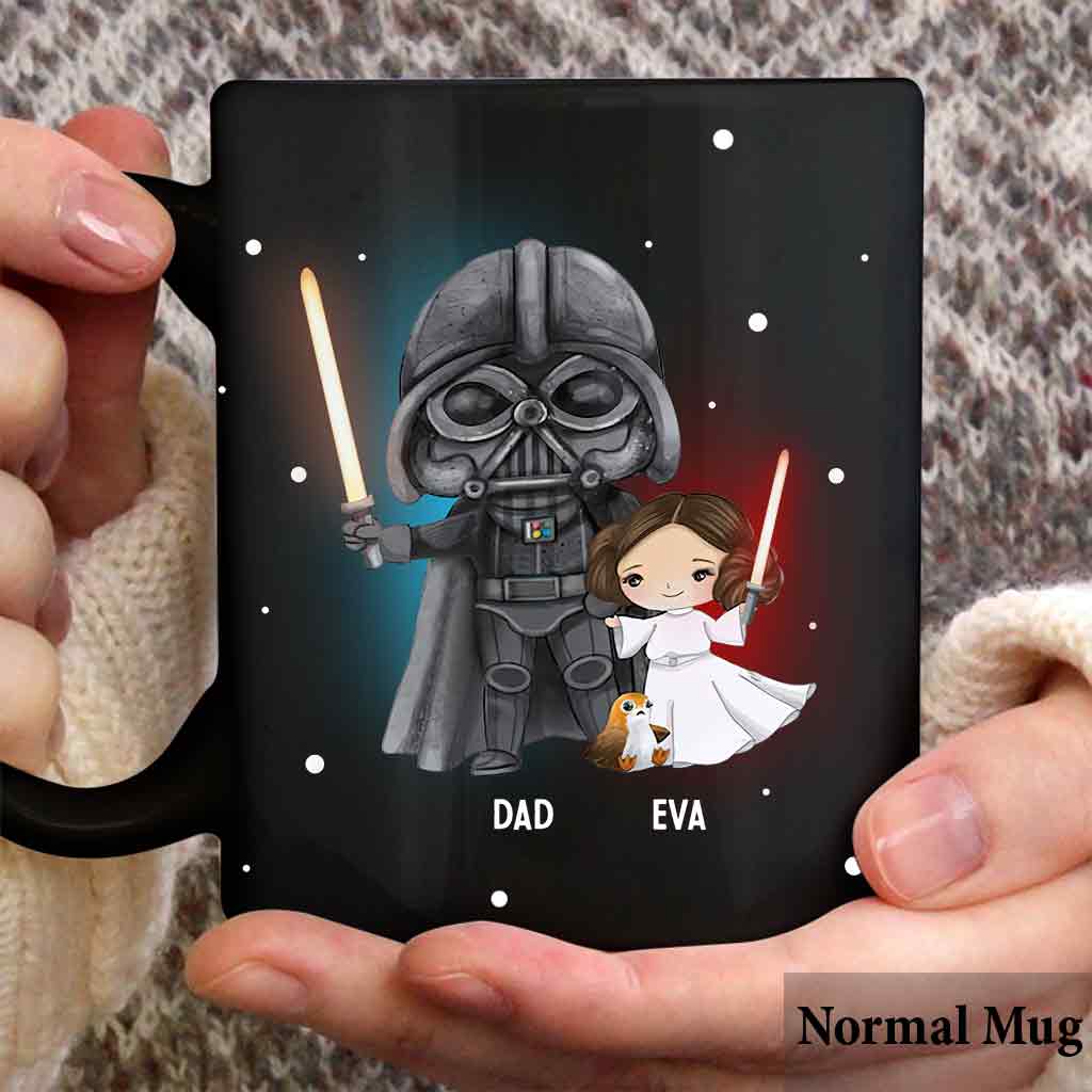 Like Father Like Daughter - Personalized The Force Mug