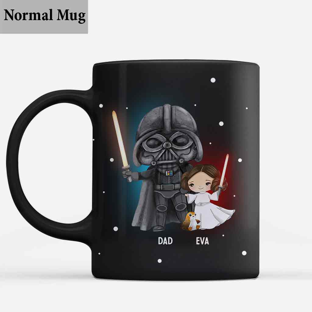 Like Father Like Daughter - Personalized The Force Mug