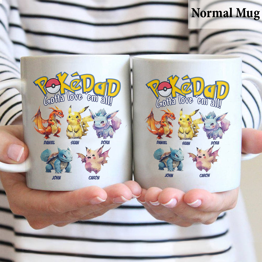Dear Dad - Personalized Monster Trainer Mug