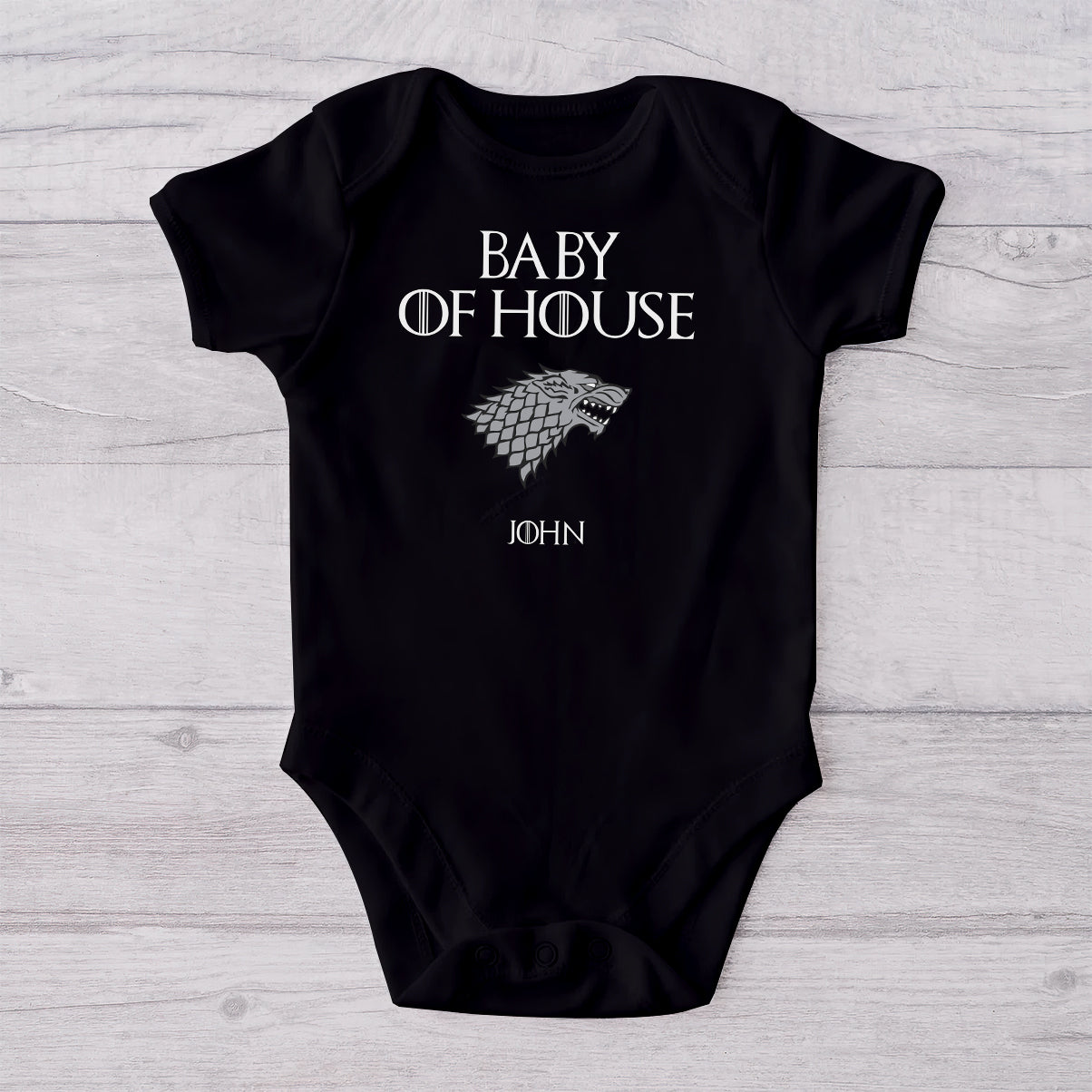 Best Dad In The Seven Kingdoms - Personalized Thrones Game T-shirt And Baby Onesie