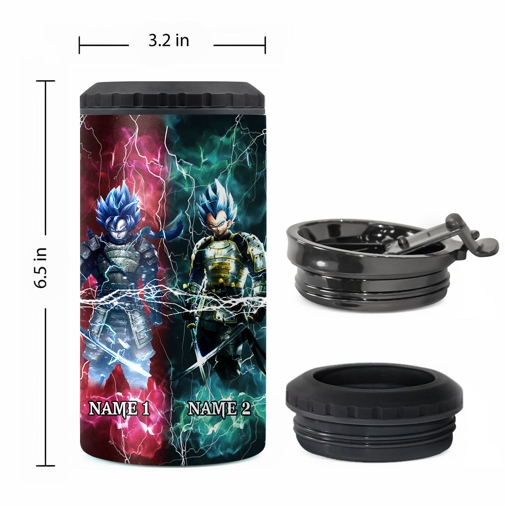 Call On Me Brother - Personalized Seven Balls Can Cooler