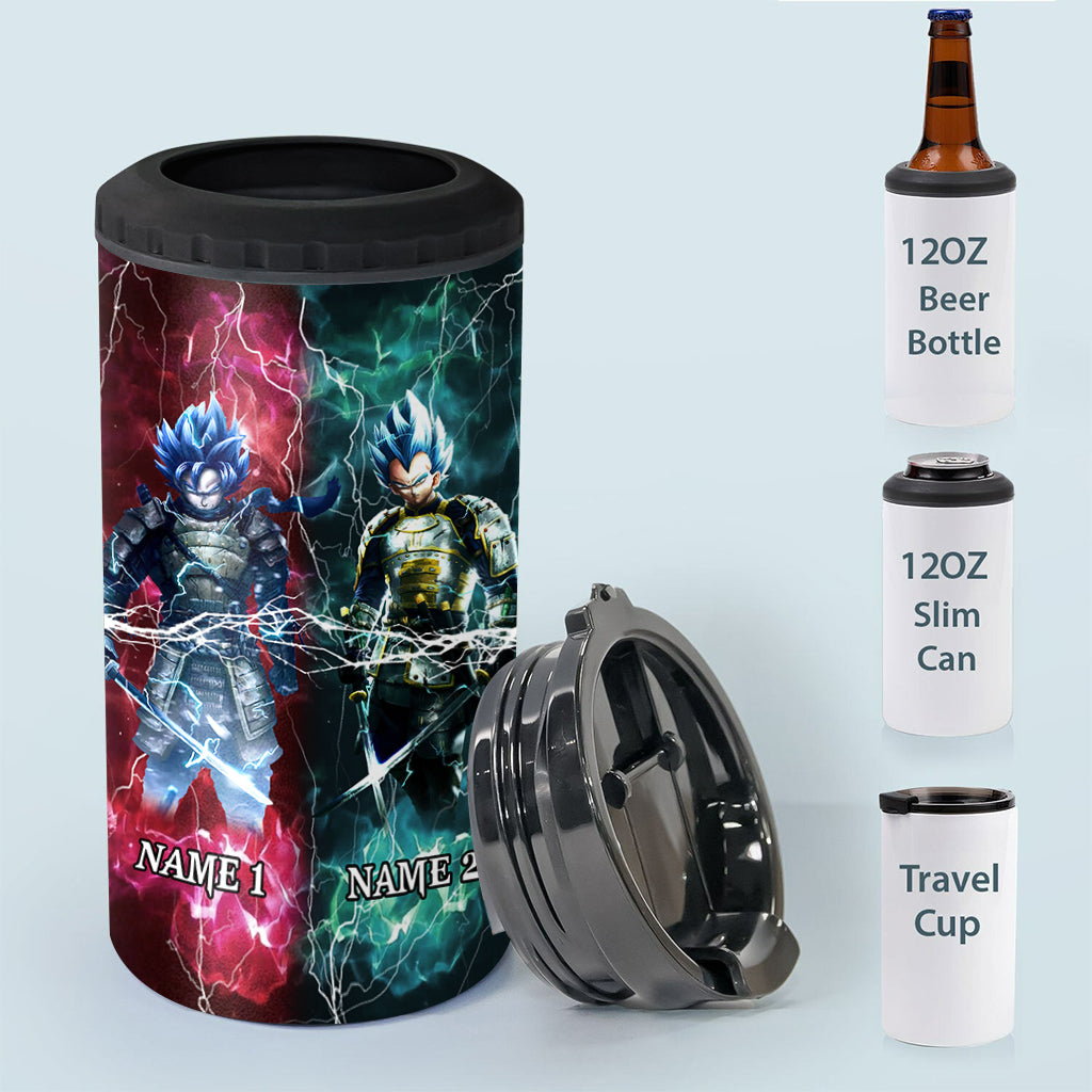 Call On Me Brother - Personalized Seven Balls Can Cooler