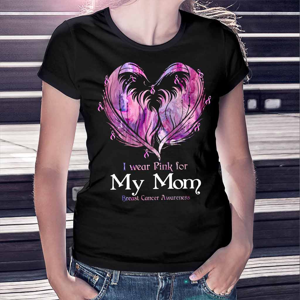I Wear Pink - Breast Cancer Awareness Personalized T-shirt And Hoodie