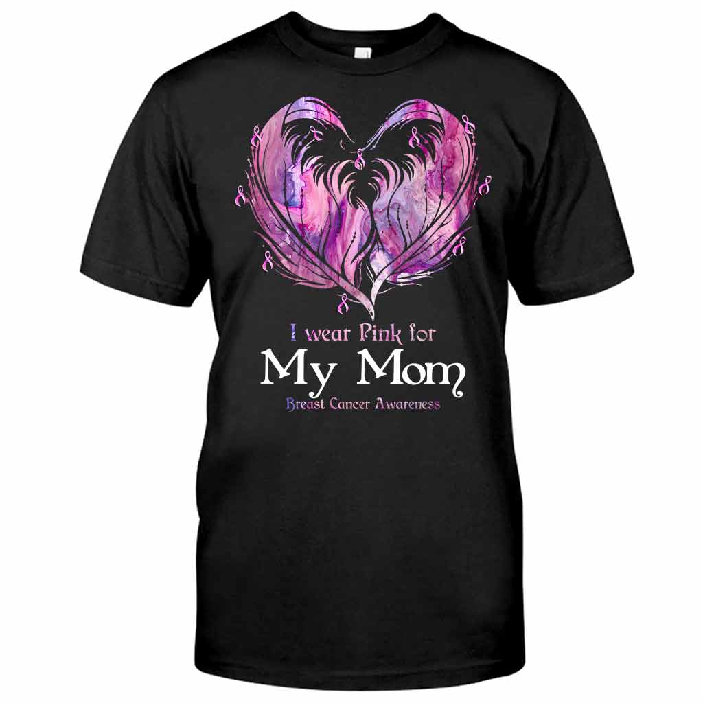 I Wear Pink - Breast Cancer Awareness Personalized T-shirt And Hoodie