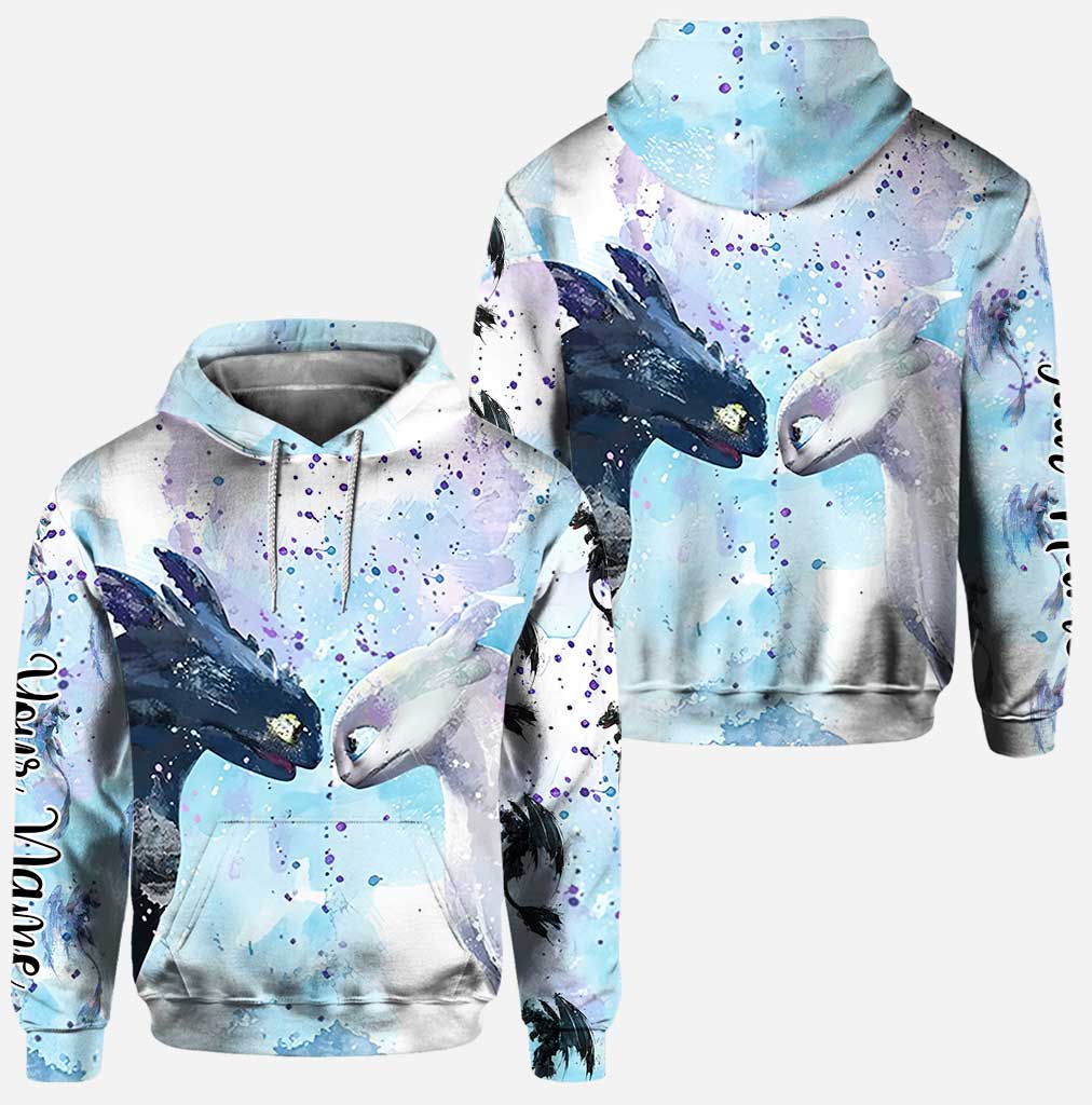 Dragon Lovers - Personalized Hoodie And Leggings