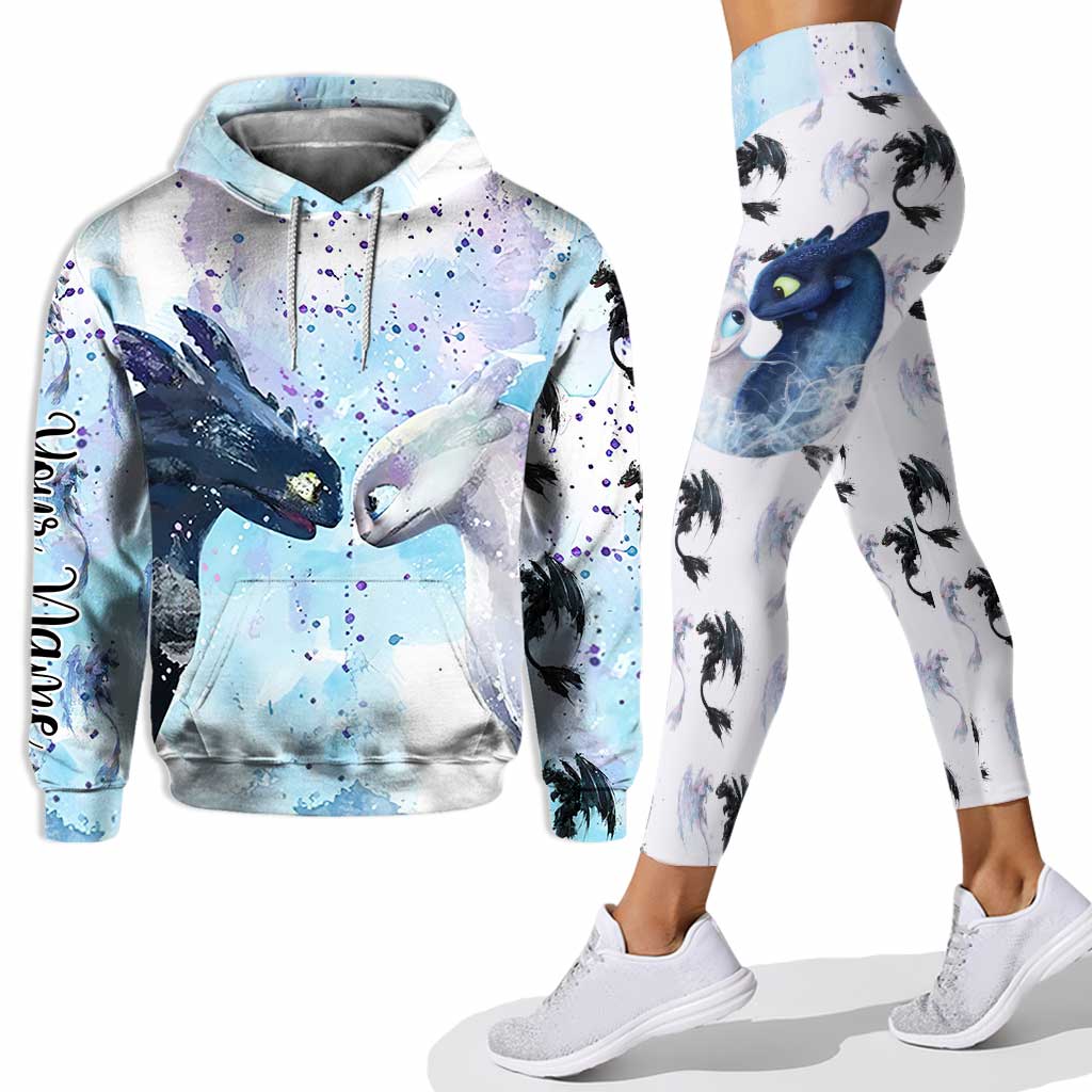 Dragon Lovers - Personalized Hoodie And Leggings